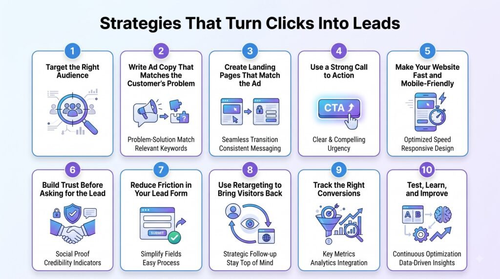 Strategies that turn Clicks into Leads